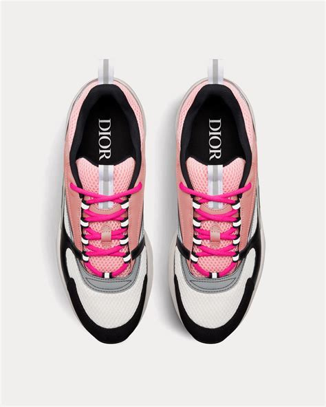 dior pink and white sneakers|dior b22 sneakers pink.